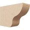 Ekena Millwork 4in. W x 8in. H x 12in. L Greensboro Woodgrain TimberThane Rafter Tail, Primed Tan RFTUR04X08X12GRNRCPR - alternate 1